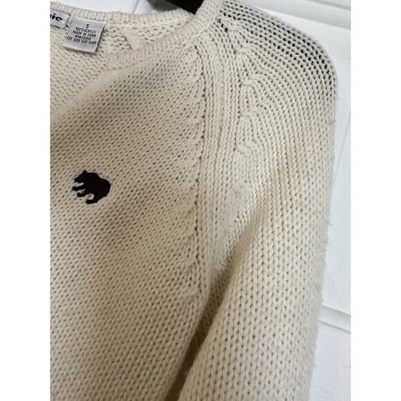 energie V Neck Cream Sweater Size Small Great... top long sleeve SKU 32 - Picture 7 of 10